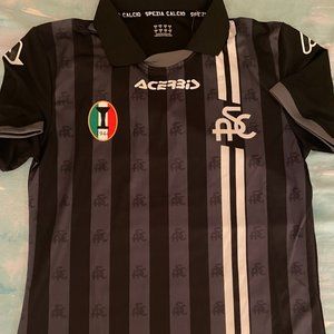 Acerbis brand ITALY Serie A SPEZIA CALCIO Men's JERSEY Sz M,L,XL,2XL New w tags